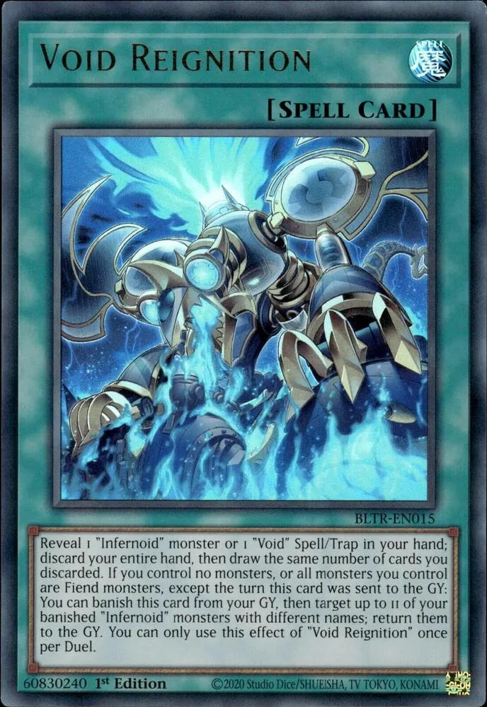 Void Reignition — Battles of Legend: Terminal Revenge — Yu-Gi-Oh!