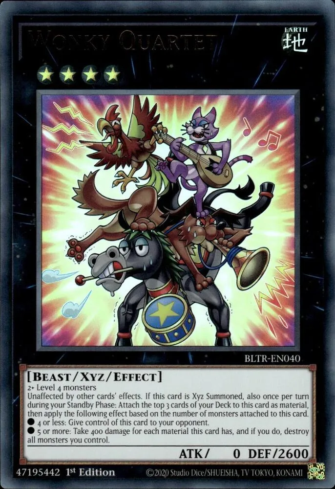 Wonky Quartet — Battles of Legend: Terminal Revenge — Yu-Gi-Oh!