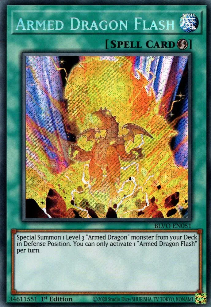 Armed Dragon Flash — Blazing Vortex — Yu-Gi-Oh!