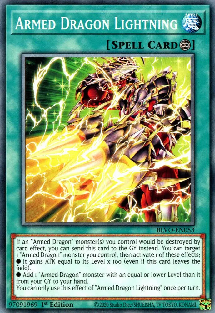 Armed Dragon Lightning — Blazing Vortex — Yu-Gi-Oh!