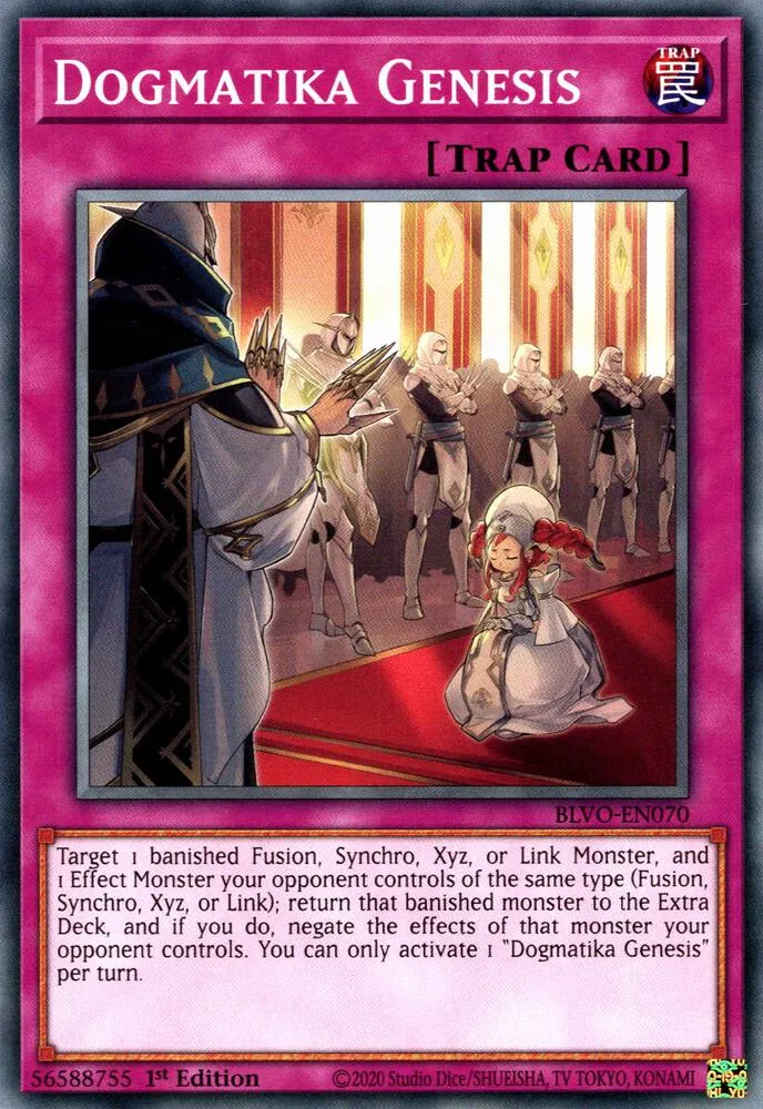 Dogmatika Genesis — Blazing Vortex — Yu-Gi-Oh!