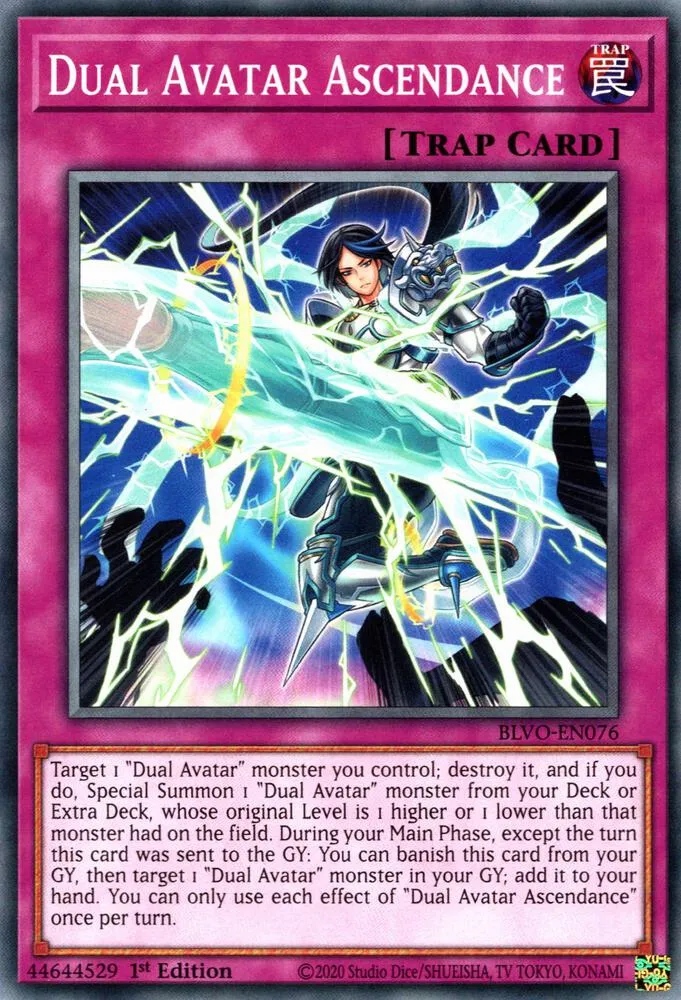 Dual Avatar Ascendance — Blazing Vortex — Yu-Gi-Oh!