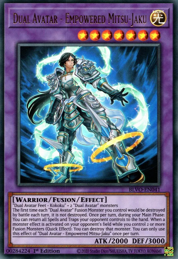 Double Avatar - Mitsu-Jaku Éveillé — Blazing Vortex — Yu-Gi-Oh!