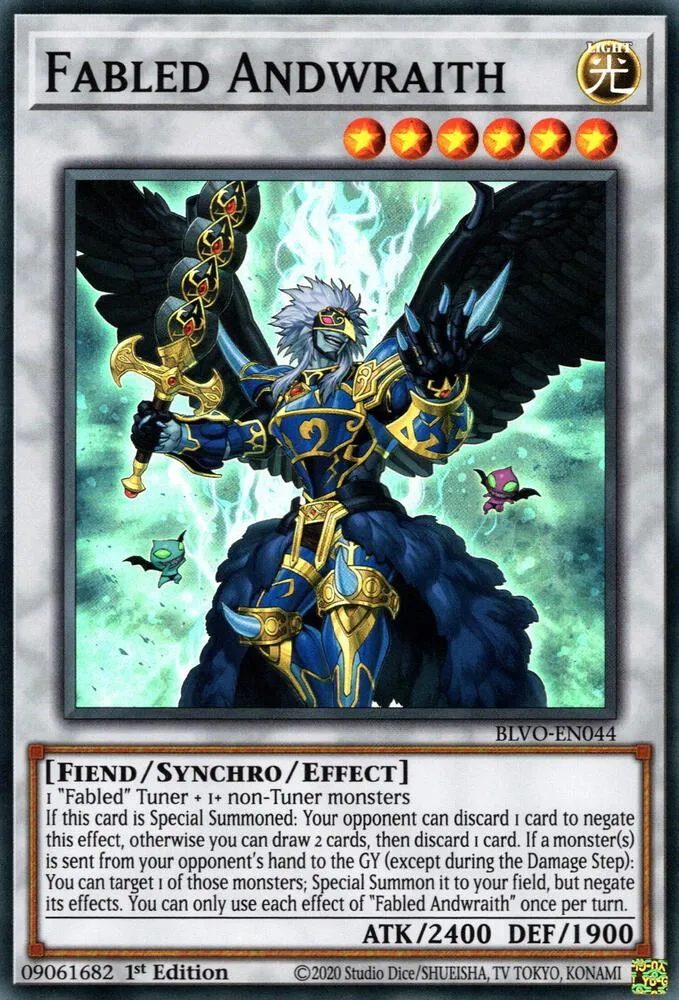 Fabled Andwraith — Blazing Vortex — Yu-Gi-Oh!