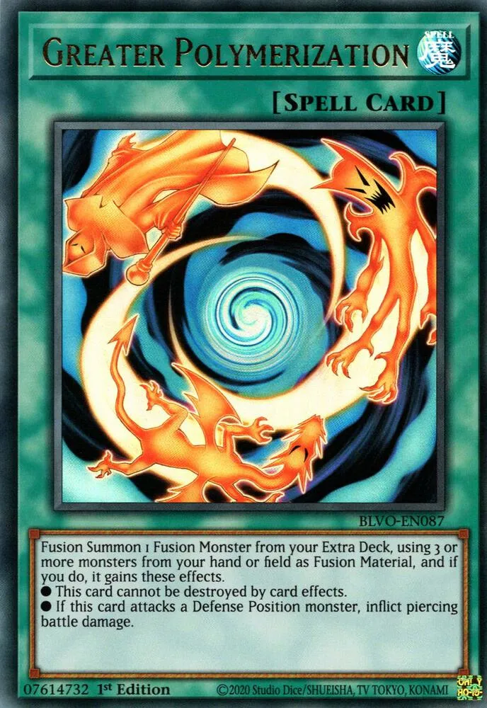 Greater Polymerization — Blazing Vortex — Yu-Gi-Oh!