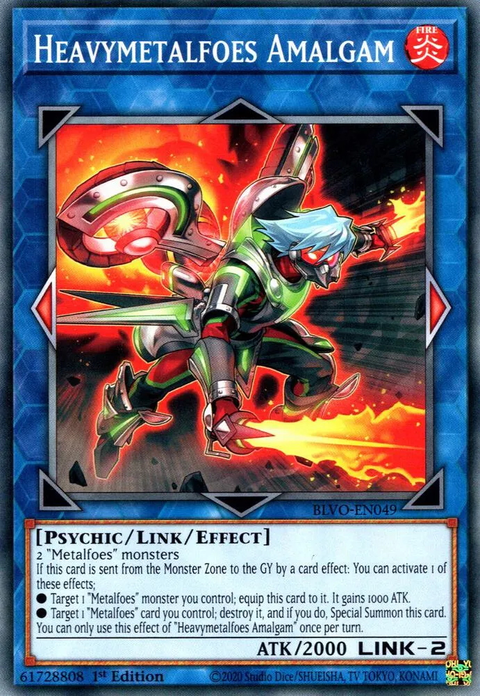 Heavymetalfoes Amalgam — Blazing Vortex — Yu-Gi-Oh!