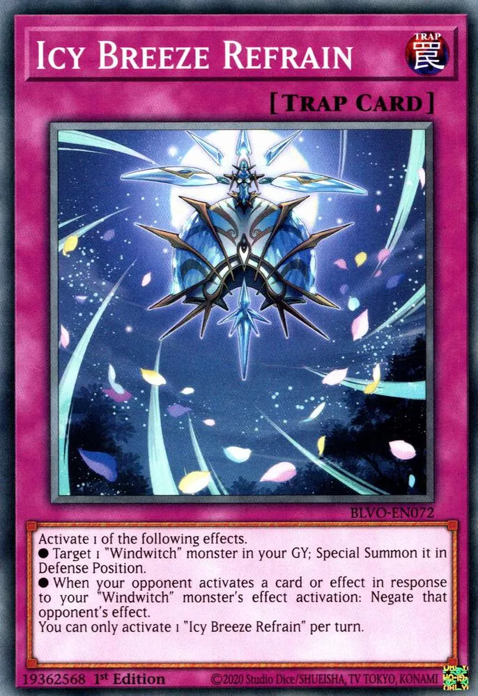 Icy Breeze Refrain — Blazing Vortex — Yu-Gi-Oh!