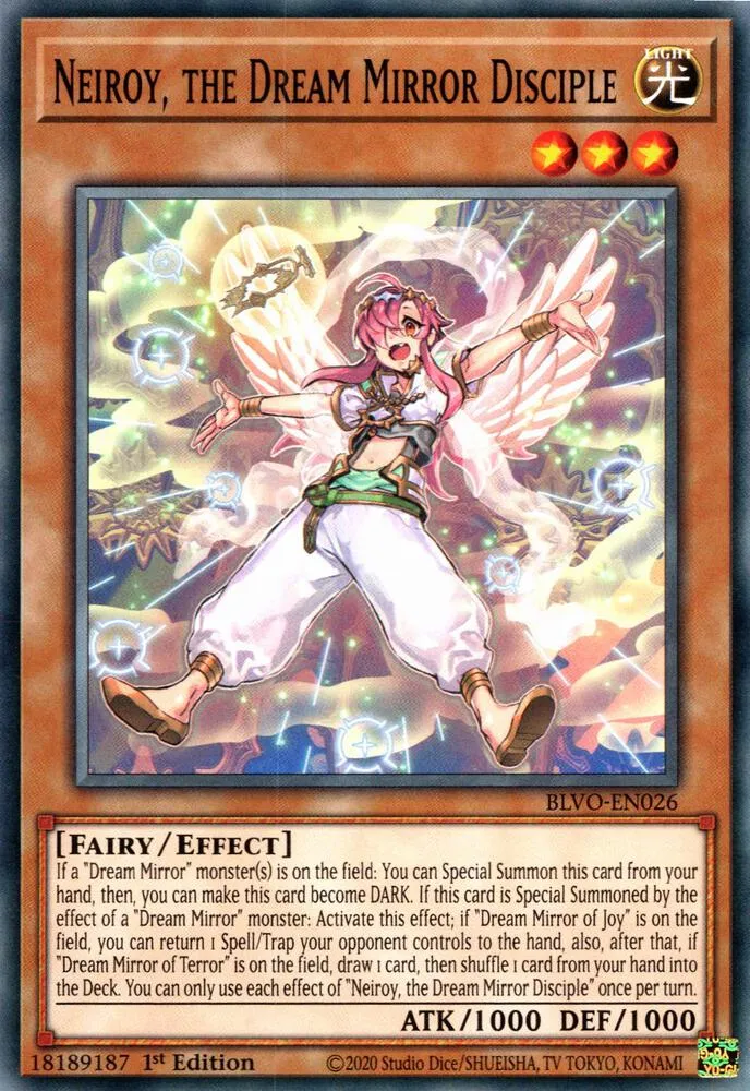 Neiroy, the Dream Mirror Disciple — Blazing Vortex — Yu-Gi-Oh!