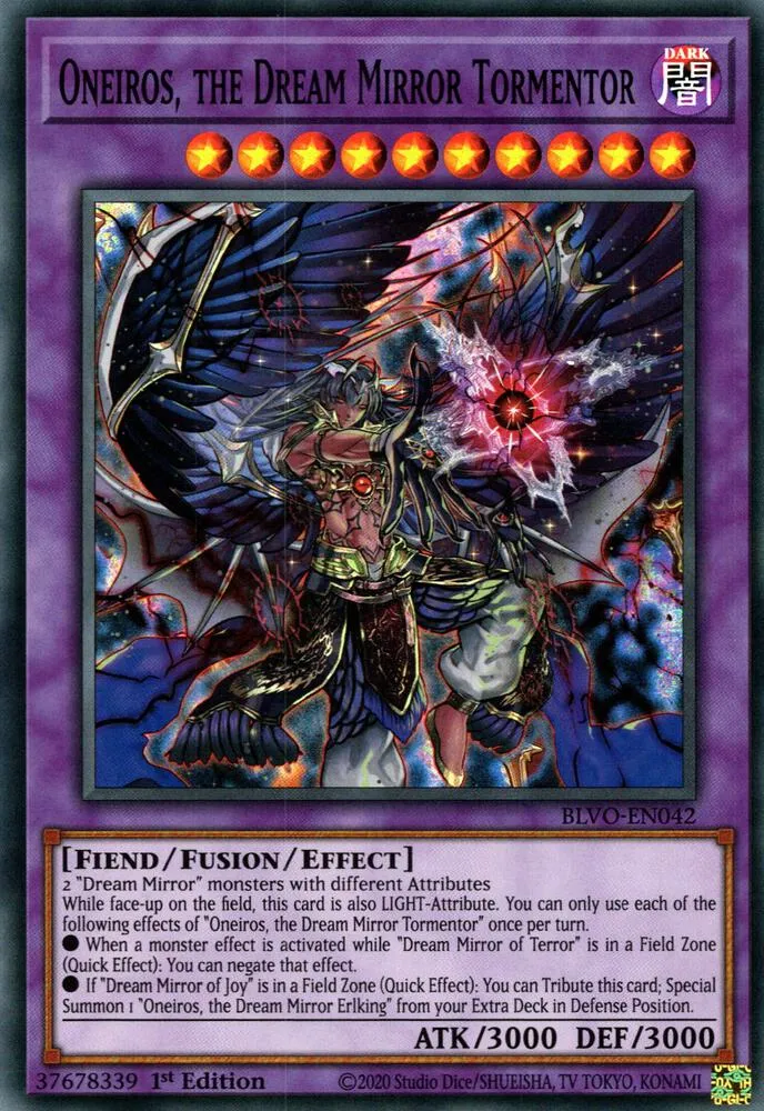 Oneiroi, Tourmenteur du Miroir des Rêves — Blazing Vortex — Yu-Gi-Oh!