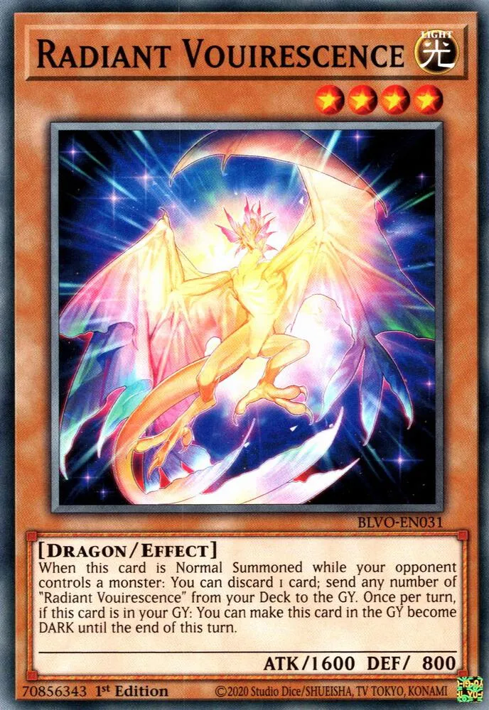 Radiant Vouirescence — Blazing Vortex — Yu-Gi-Oh!
