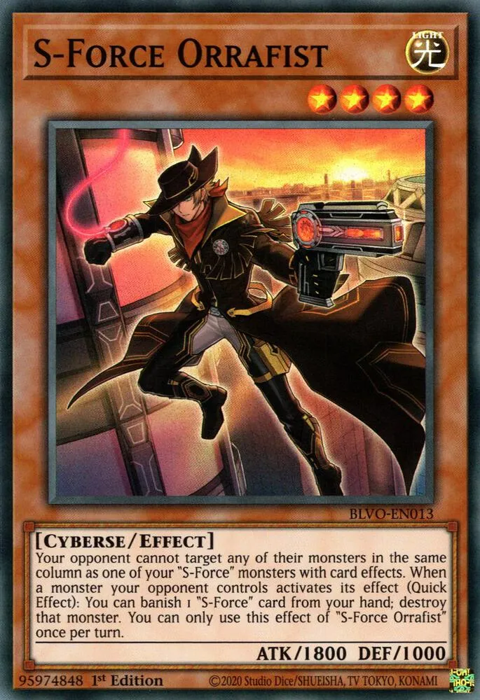 S-Force Orrafist — Blazing Vortex — Yu-Gi-Oh!