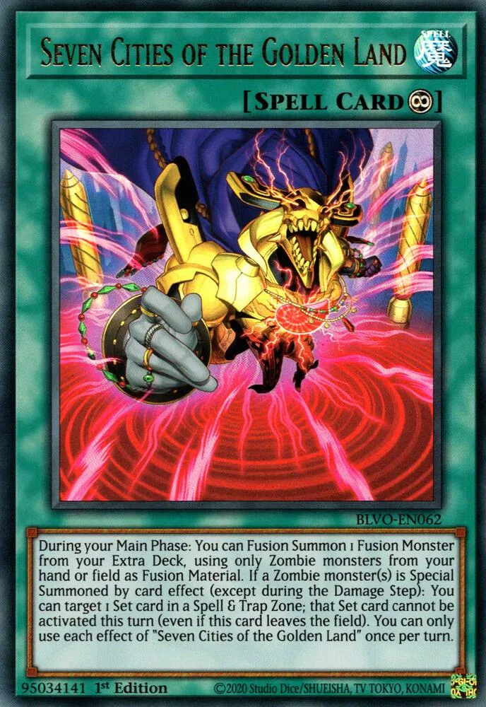 Seven Cities of the Golden Land — Blazing Vortex — Yu-Gi-Oh!