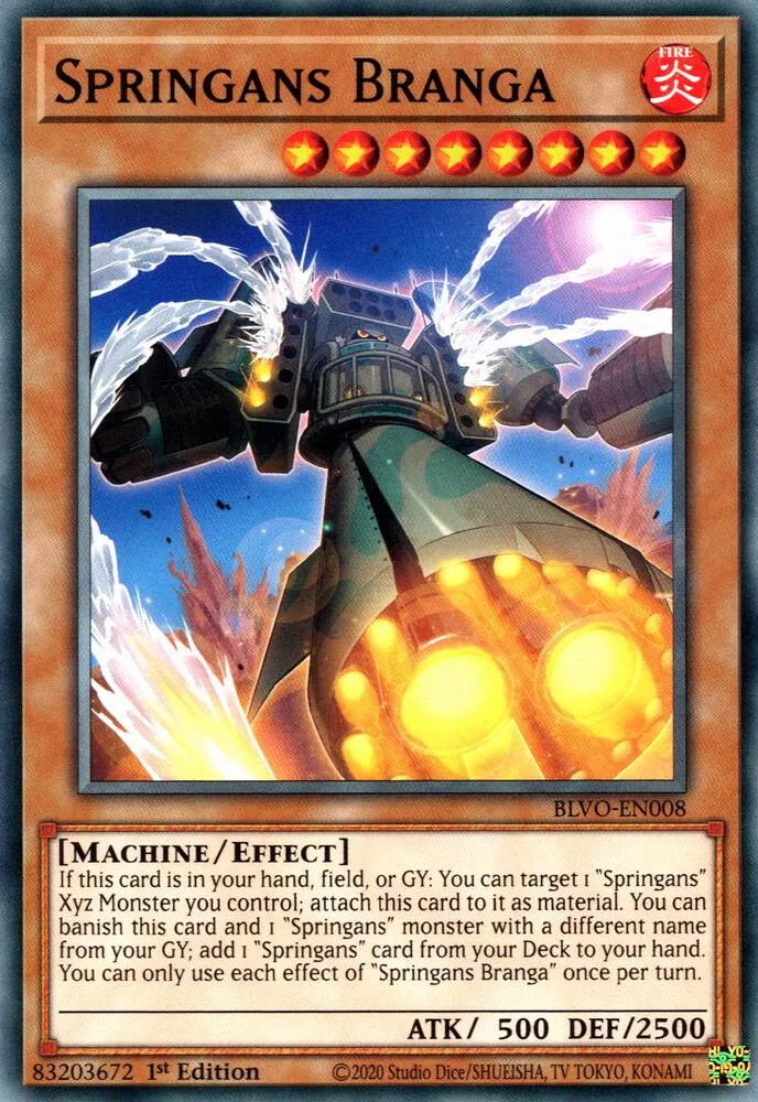 Springans Branga — Blazing Vortex — Yu-Gi-Oh!