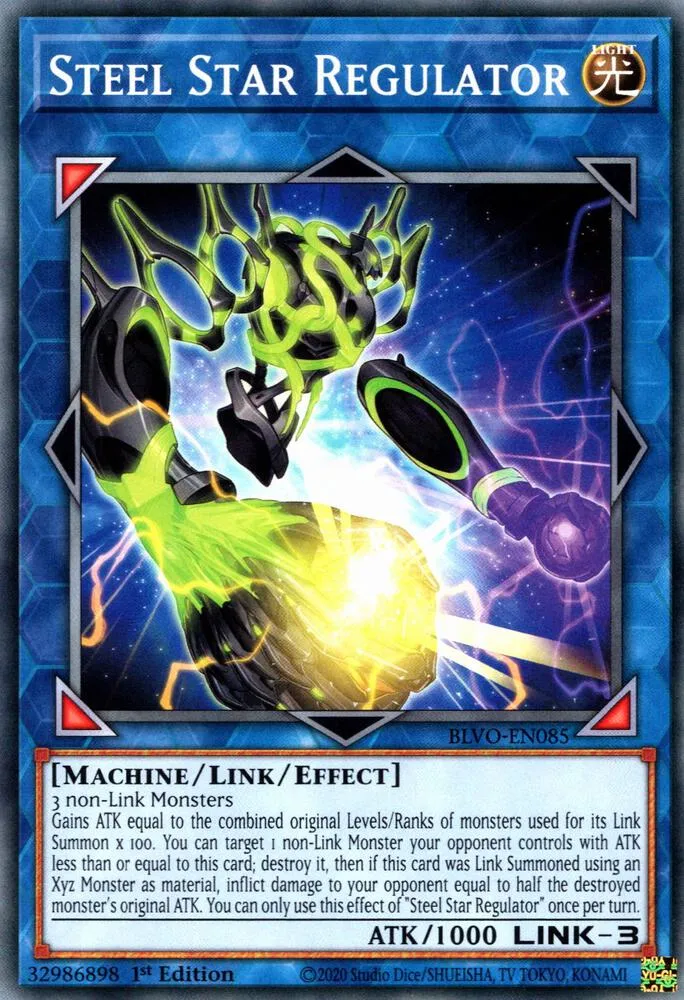 Régulateur Étoile d'Acier — Blazing Vortex — Yu-Gi-Oh!