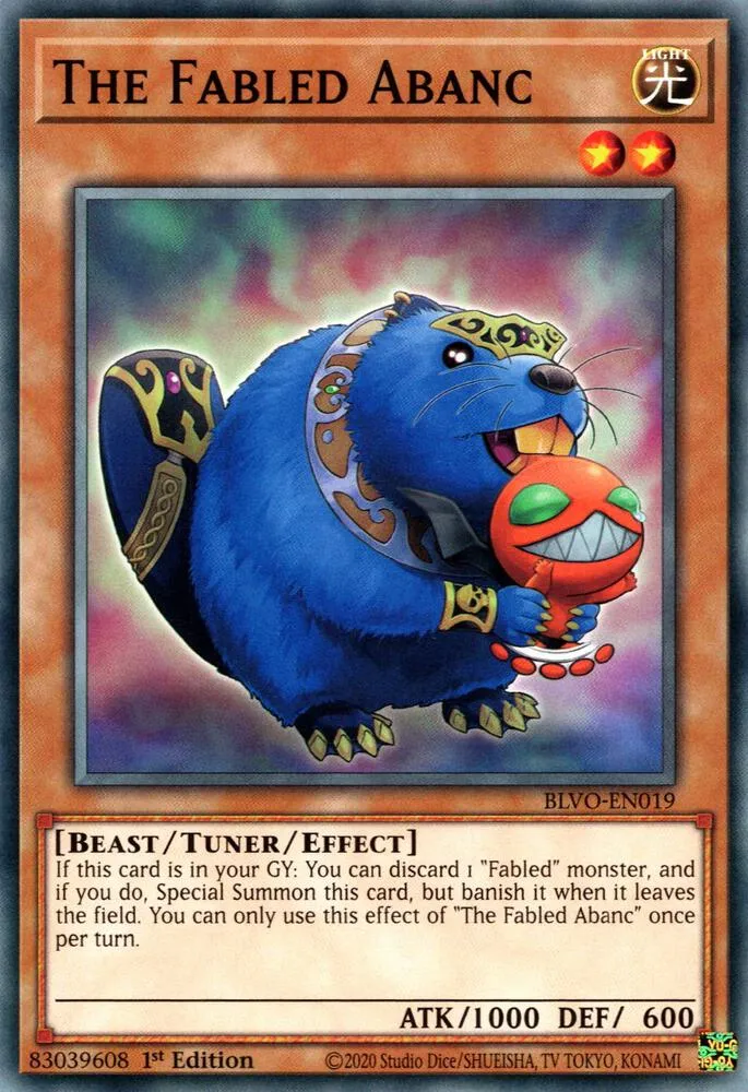 The Fabled Abanc — Blazing Vortex — Yu-Gi-Oh!