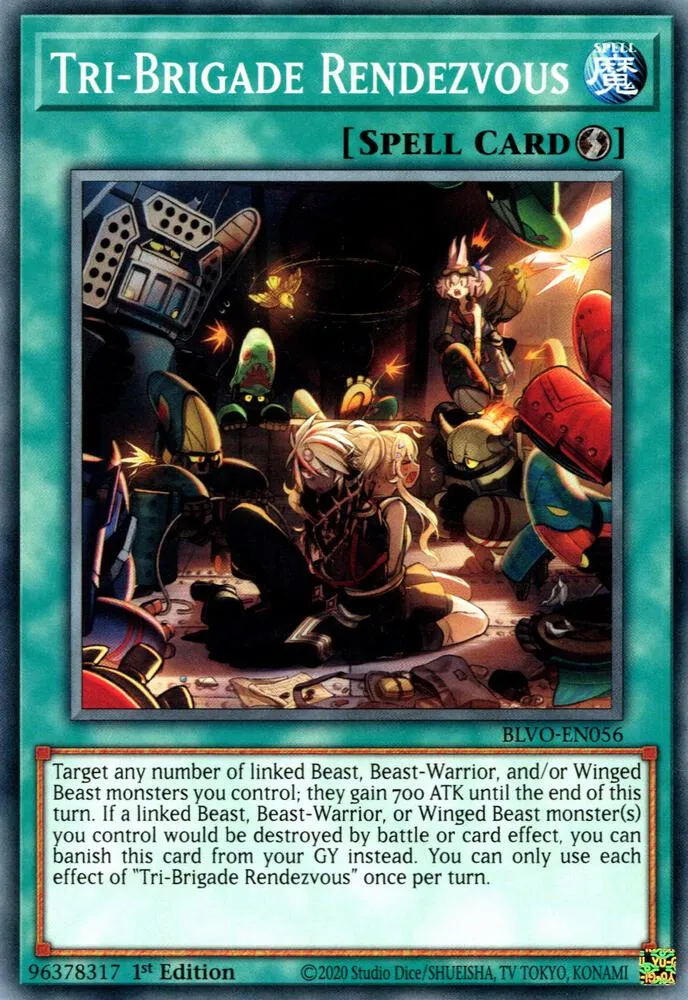 Tri-Brigade Rendezvous — Blazing Vortex — Yu-Gi-Oh!