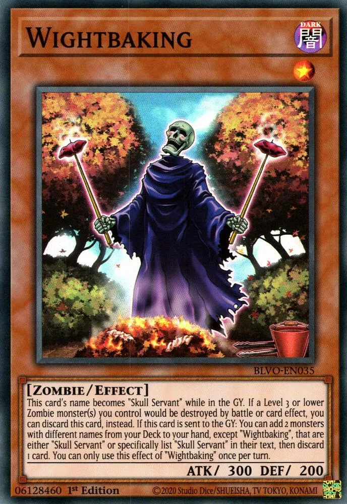 Cuisson du Crâne Serviteur — Blazing Vortex — Yu-Gi-Oh!