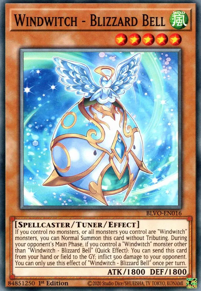 Windwitch - Blizzard Bell — Blazing Vortex — Yu-Gi-Oh!