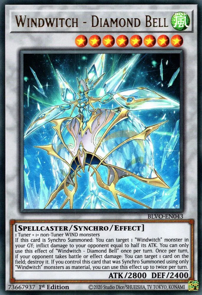 Windwitch - Diamond Bell — Blazing Vortex — Yu-Gi-Oh!