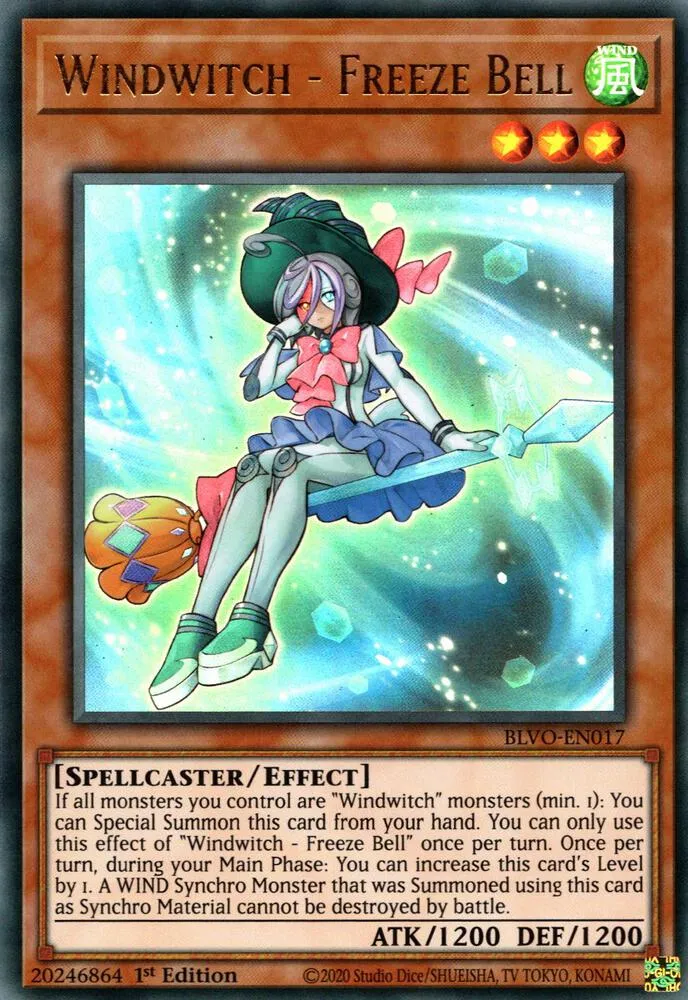 Sorcièrevent - Gel Clochette from Blazing Vortex - Yu-Gi-Oh!
