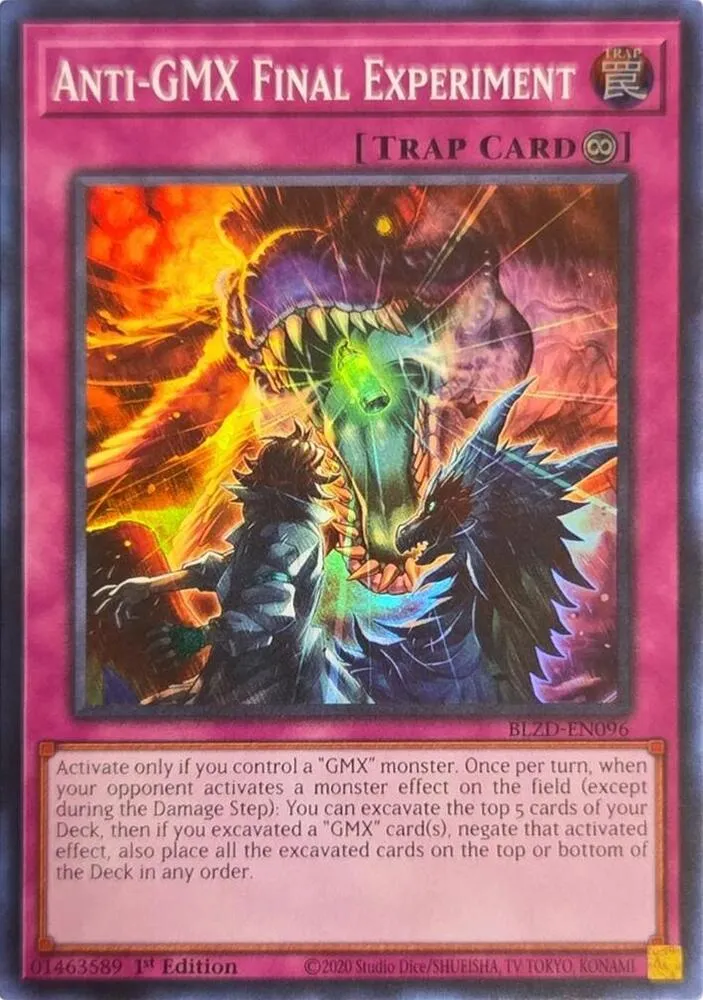 Anti-GMX Final Experiment — Blazing Dominion — Yu-Gi-Oh!
