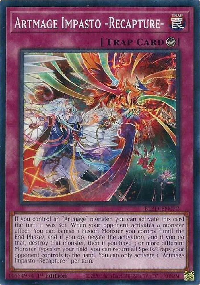Artmage Impasto -Recapture- — Blazing Dominion — Yu-Gi-Oh!
