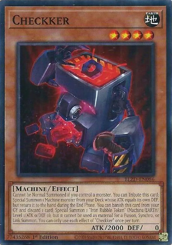 Checkker — Blazing Dominion — Yu-Gi-Oh!