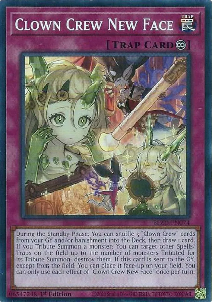 Clown Crew New Face — Blazing Dominion — Yu-Gi-Oh!