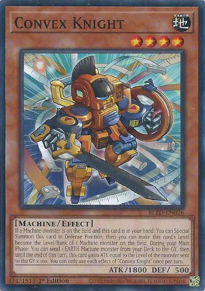Convex Knight — Blazing Dominion — Yu-Gi-Oh!