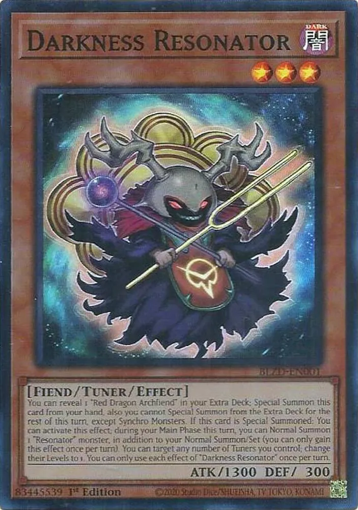 Darkness Resonator — Blazing Dominion — Yu-Gi-Oh!