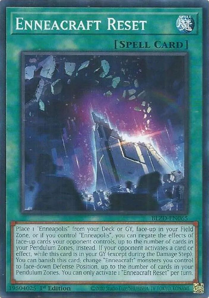 Enneacraft Reset — Blazing Dominion — Yu-Gi-Oh!