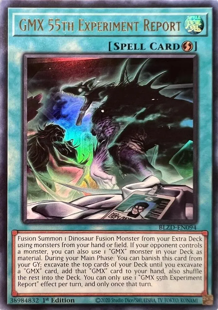 GMX 55th Experiment Report — Blazing Dominion — Yu-Gi-Oh!