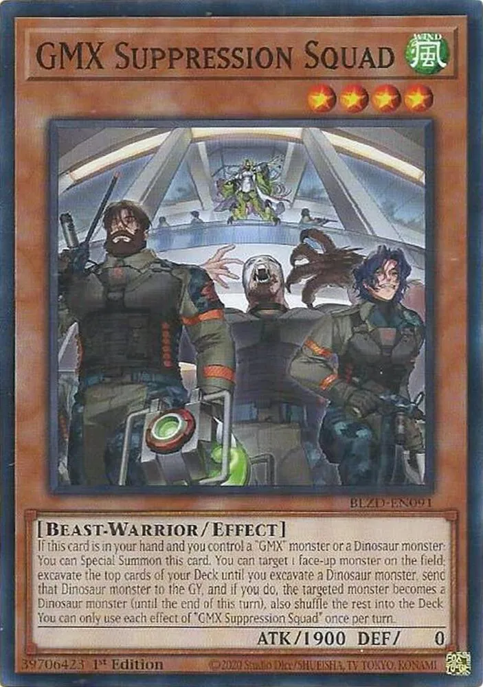GMX Suppression Squad — Blazing Dominion — Yu-Gi-Oh!