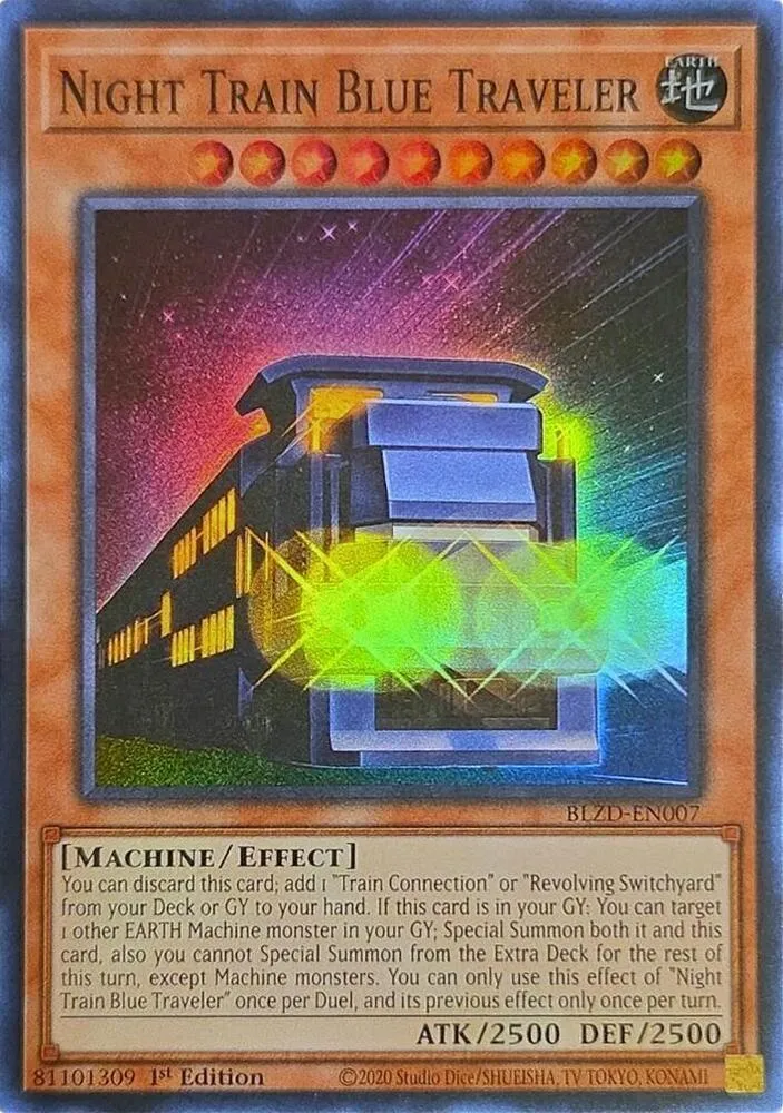 Night Train Blue Traveler — Blazing Dominion — Yu-Gi-Oh!