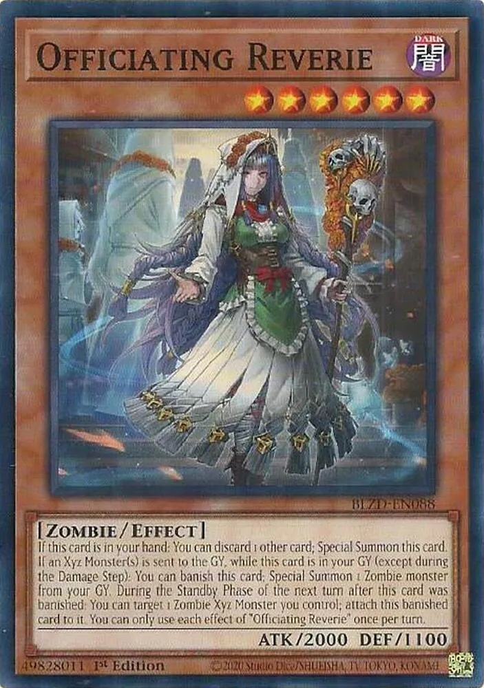 Officiating Reverie — Blazing Dominion — Yu-Gi-Oh!