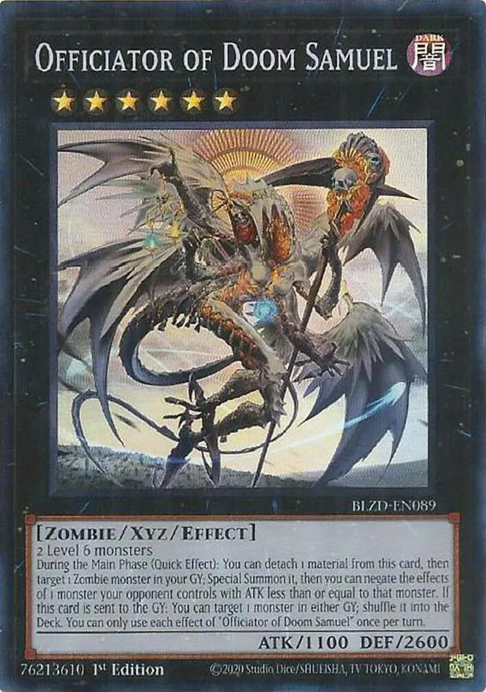 Officiator of Doom Samuel — Blazing Dominion — Yu-Gi-Oh!