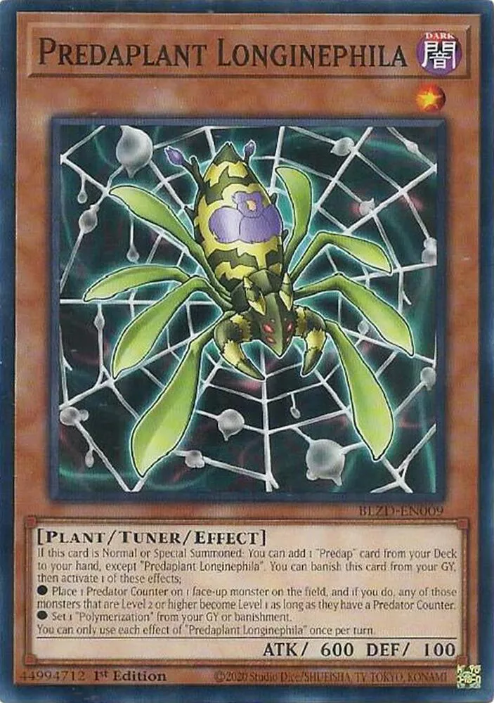 Predaplant Longinephila — Blazing Dominion — Yu-Gi-Oh!