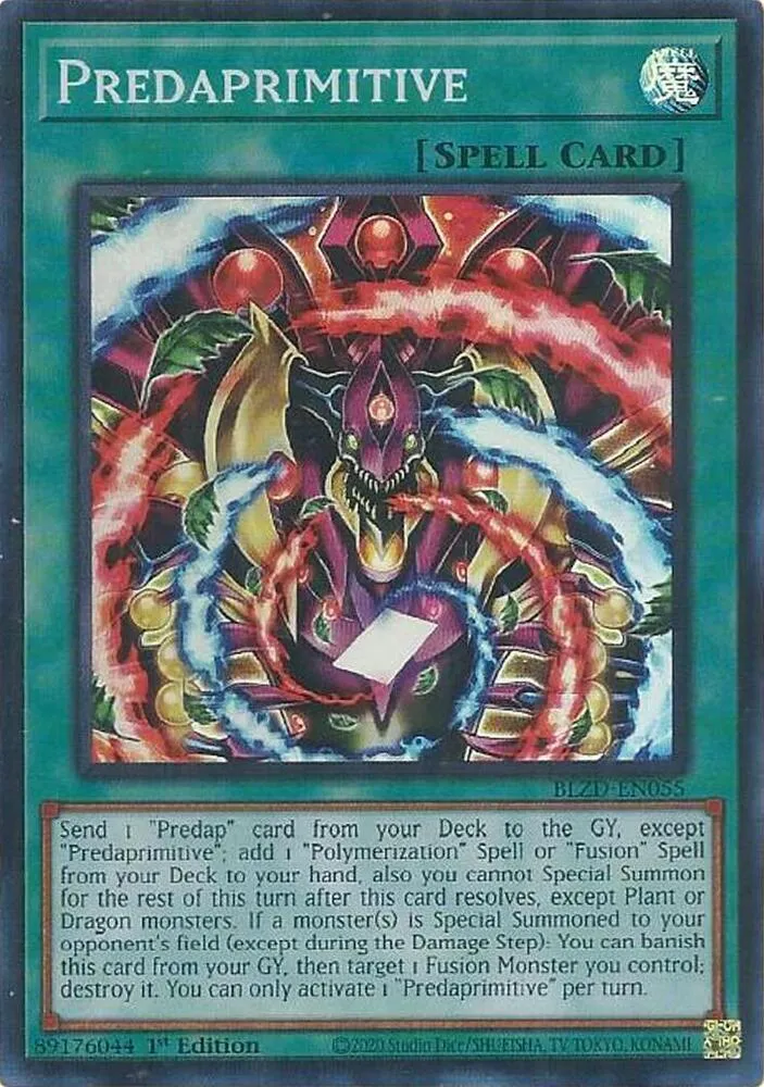 Predaprimitive — Blazing Dominion — Yu-Gi-Oh!