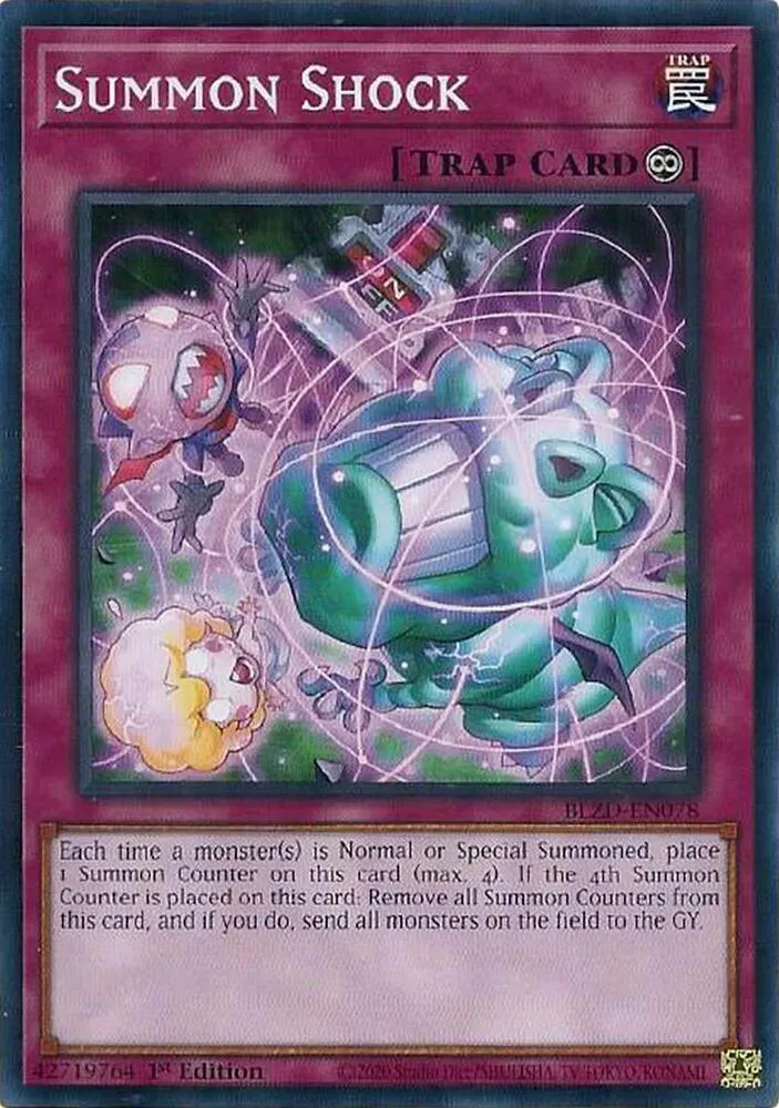 Summon Shock — Blazing Dominion — Yu-Gi-Oh!