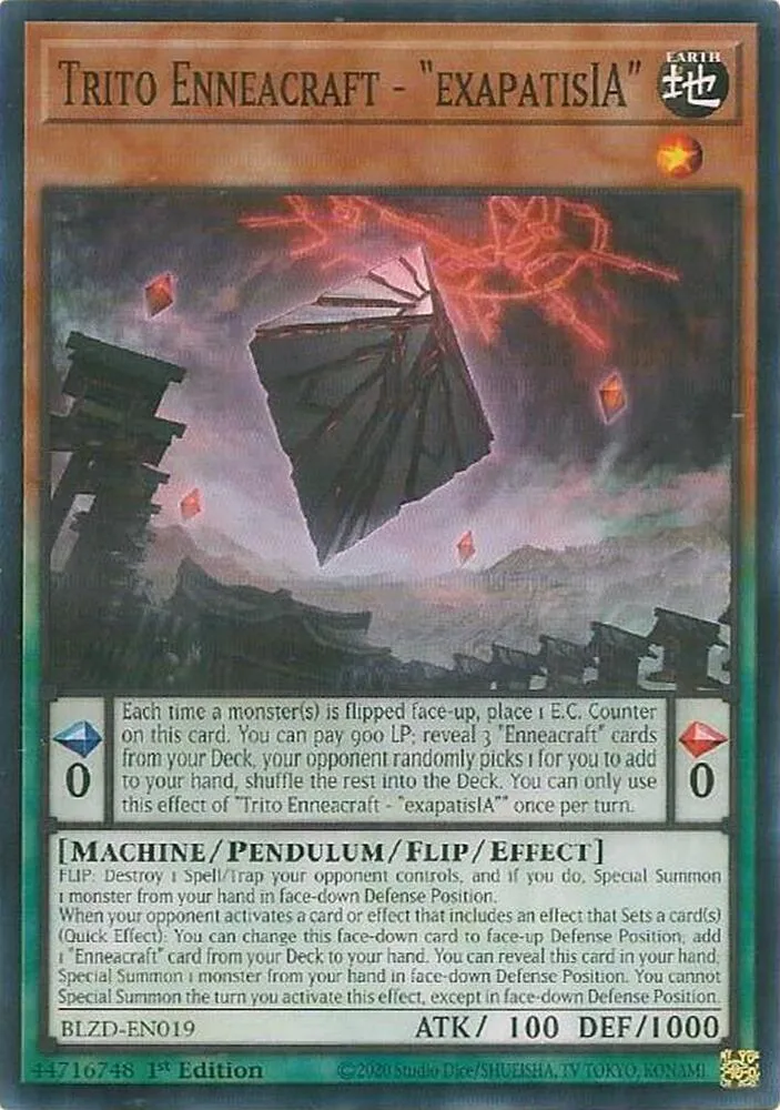 Trito Enneacraft - "exapatisIA" — Blazing Dominion — Yu-Gi-Oh!