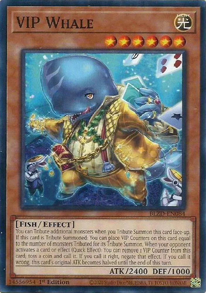 VIP Whale — Blazing Dominion — Yu-Gi-Oh!
