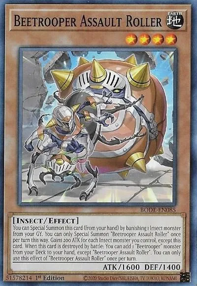 Beetrooper Assault Roller — Burst of Destiny — Yu-Gi-Oh!