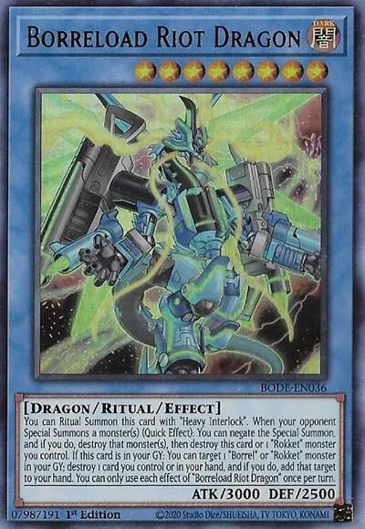 Borreload Riot Dragon — Burst of Destiny — Yu-Gi-Oh!