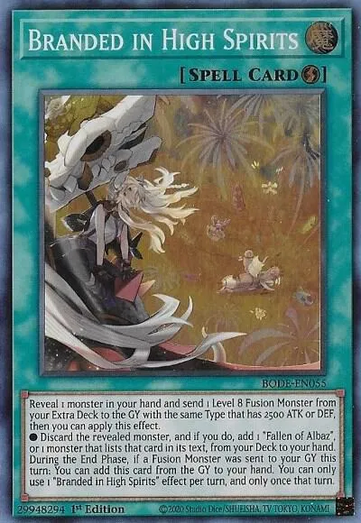 Branded in High Spirits — Burst of Destiny — Yu-Gi-Oh!