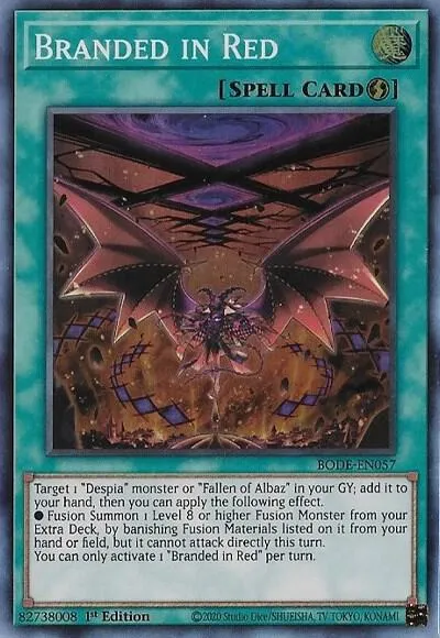 Branded in Red — Burst of Destiny — Yu-Gi-Oh!