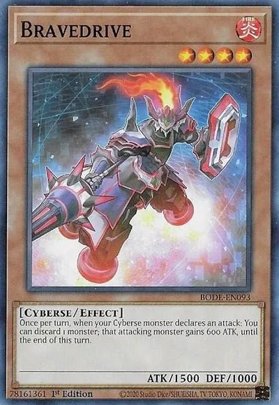 Bravedrive — Burst of Destiny — Yu-Gi-Oh!