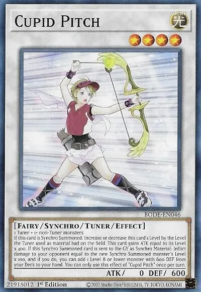 Cupid Pitch — Burst of Destiny — Yu-Gi-Oh!