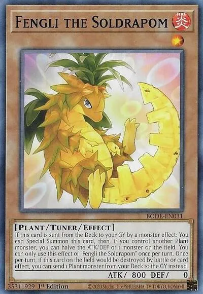 Fengli the Soldrapom — Burst of Destiny — Yu-Gi-Oh!