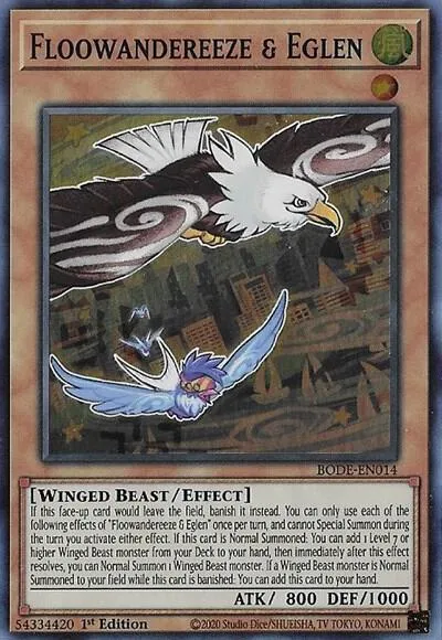 Floowandereeze & Eglen — Burst of Destiny — Yu-Gi-Oh!