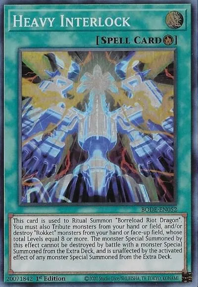 Heavy Interlock — Burst of Destiny — Yu-Gi-Oh!